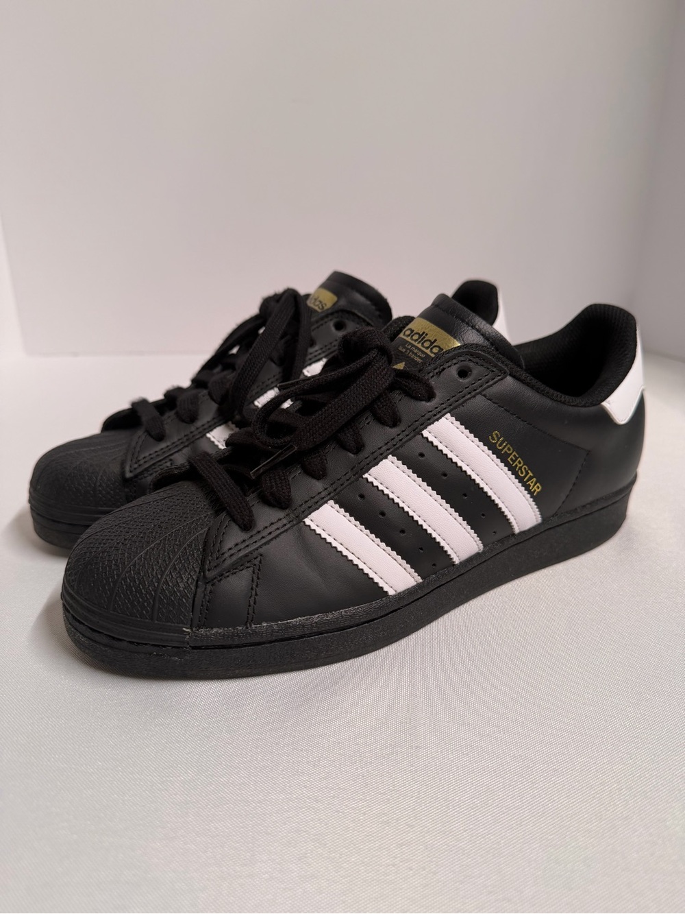 adidas Superstar ADV Shoes Men’s 7.5 Women’s 8.5 Black & White Skateboarding